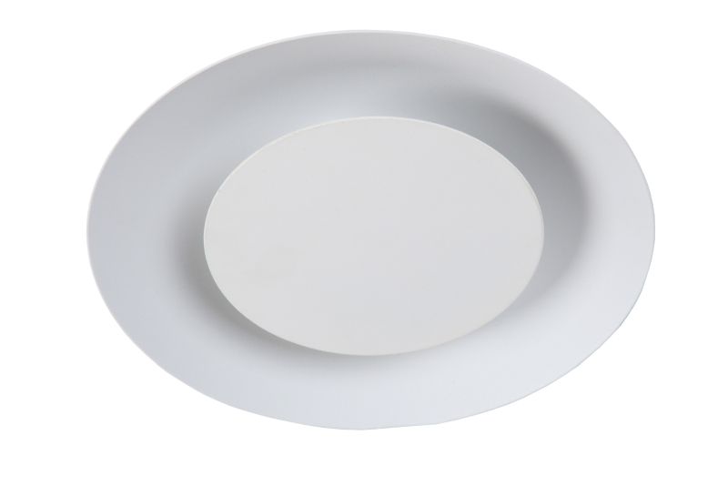 Lucide FOSKAL - Zapustené stropné svietidlo - Ø 21,5 cm - LED - 1x6W 2700K - Biele